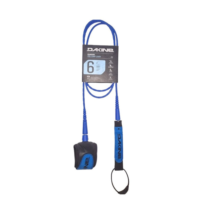 DAKINE LEASH SURF KAIMANA TEAM BLUE BLACK 6FT