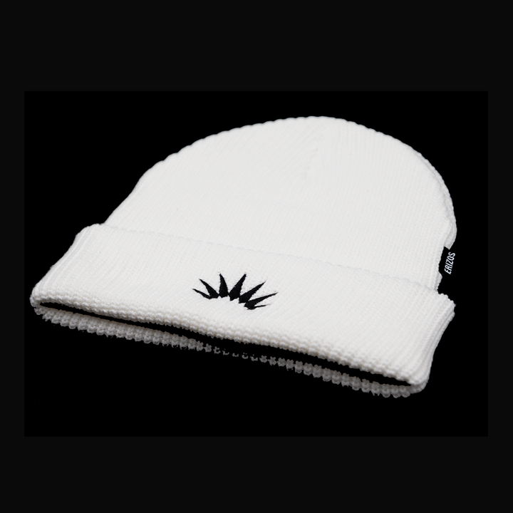 ERIZOS BEANIE ORIGINAL SPIKES WHITE